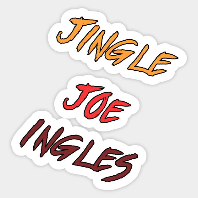 Jingle Joe Ingles (City Edition) Sticker by Backpack Broadcasting Content Store